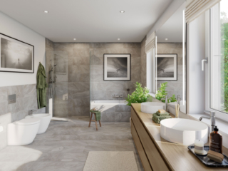 Townhouses-Kleinmachnow-Badezimmer